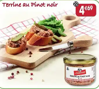 Maximo Terrine au Pinot noir offre
