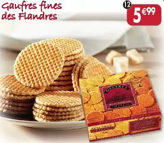 Maximo Gaufres fines des Flandres offre