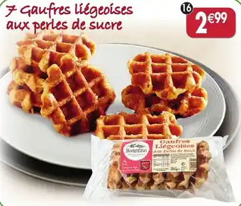 Maximo 7 Gaufres liégeoises aux perles de sucre offre