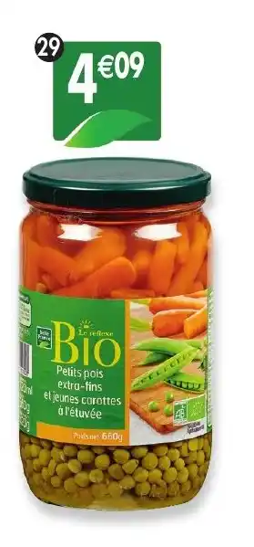 Maximo Petits pois extra-fins et jeunes carottes à l'étuvée offre