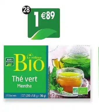 Maximo Thé vert menthe offre