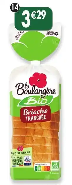 Maximo Brioche tranchée offre