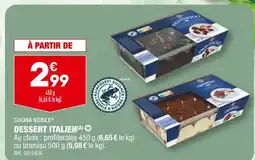 ALDI CUCINA NOBILE DESSERT ITALIEN offre