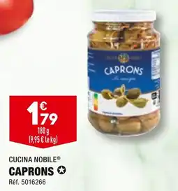 ALDI CUCINA NOBILE CAPRONS offre