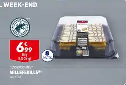 ALDI DESSERISSIMES MILLEFEUILLE offre