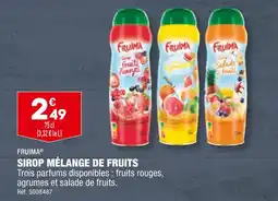 ALDI FRUIMA SIROP MÉLANGE DE FRUITS offre