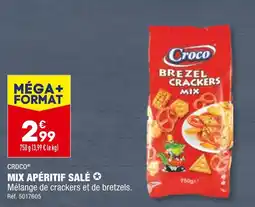 ALDI CROCO MIX APÉRITIF SALÉ offre