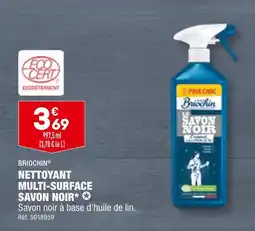 ALDI BRIOCHIN NETTOYANT MULTI-SURFACE SAVON NOIR offre