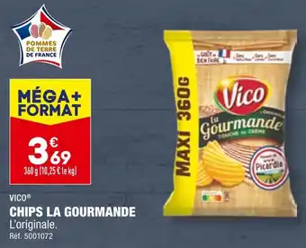 ALDI VICO CHIPS LA GOURMANDE offre