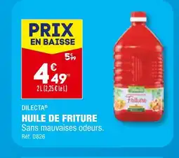 ALDI DILECTA HUILE DE FRITURE offre