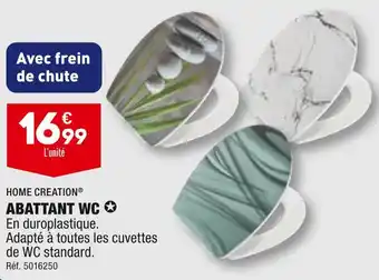 ALDI HOME CREATION ABATTANT WC offre