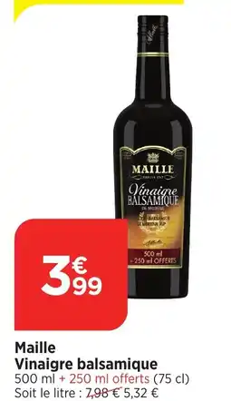 Bi1 Maille Vinaigre balsamique offre