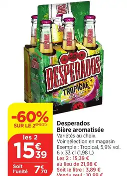 Bi1 Desperados Bière aromatisée offre
