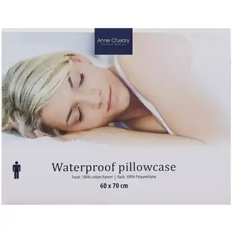 Action taie d'oreiller waterproof Anne O'Leary offre