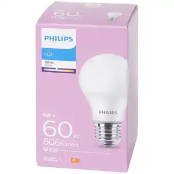 Action lampe sphérique Philips offre