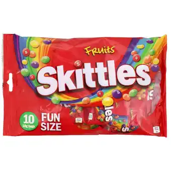 Action Sachet de bonbons à distribuer Skittles offre