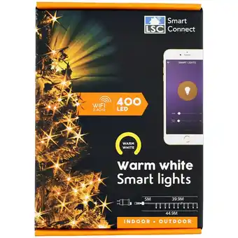 Action Illumination de Noël blanc chaud LSC Smart Connect offre