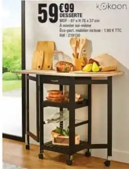 La Foir'Fouille DESSERTE offre