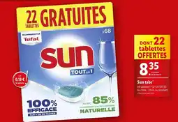Lidl Sun - tabs offre