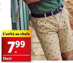 Lidl Short offre