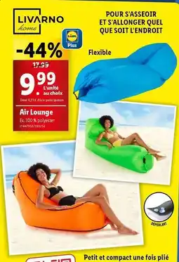 Lidl Livarno - air lounge offre