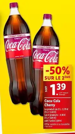 Lidl Coca cola - cherry offre