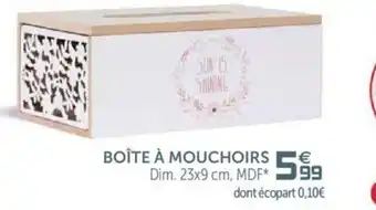 Gifi Boîte à Mouchoirs offre