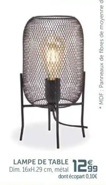Gifi Lampe de table offre