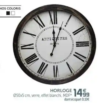 Gifi Horloge offre
