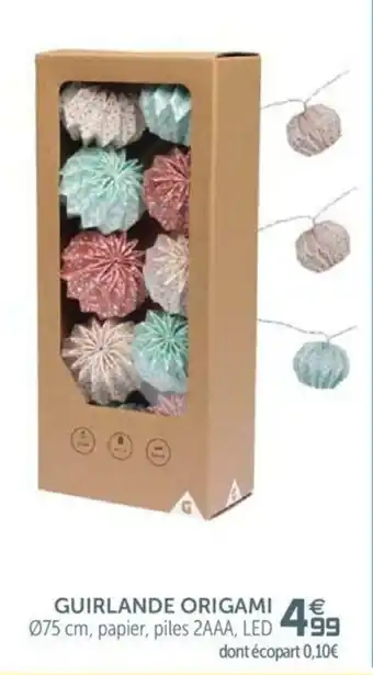 Gifi Guirlande origami offre
