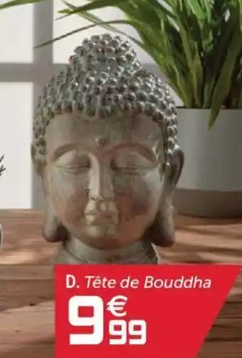 Gifi Tête de bouddha décorative offre