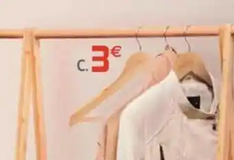 Gifi Cintres en bois X5 offre