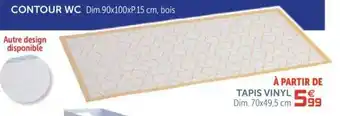 Tapis vinyl