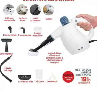 Nettoyeur vapeur 900-1050W