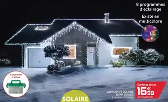 Gifi Guirlande solaire 19,9M 200LED offre