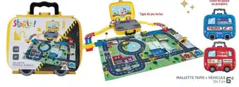 Mallette tapis + véhicule