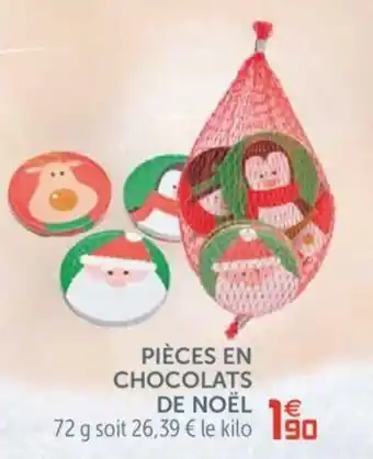 Gifi Pièces en chocolats de noël offre
