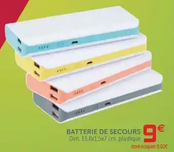 Batterie de secours