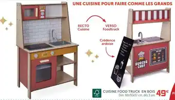 Gifi Cuisine food truck en bois offre