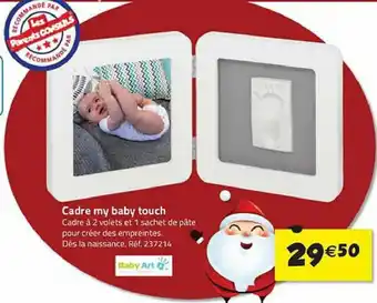 La Grande Récré Cadre my baby touch offre