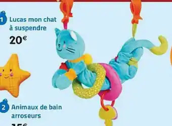 La Grande Récré Lucas mon chat à suspendre offre