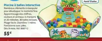 La Grande Récré Piscine à balles interactive offre