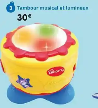 La Grande Récré Tambour musical et lumineux offre