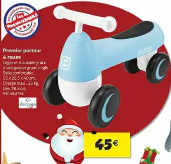 La Grande Récré Premier porteur 4 roues offre