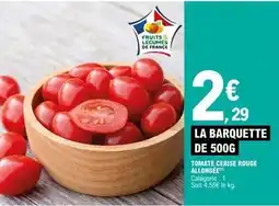 E.Leclerc Tomate cerise rouge allongee offre