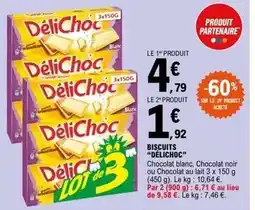E.Leclerc Délichoc - biscuits offre