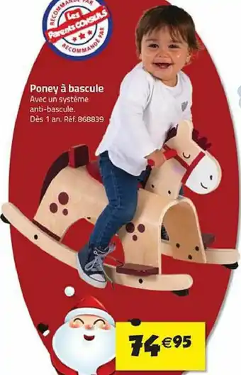 Poney à Bascule