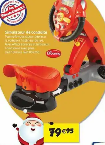 La Grande Récré Simulateur de Conduite offre