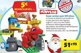 Super Camion-Parc SOS Dinos