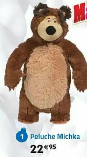 La Grande Récré Peluche Michka offre